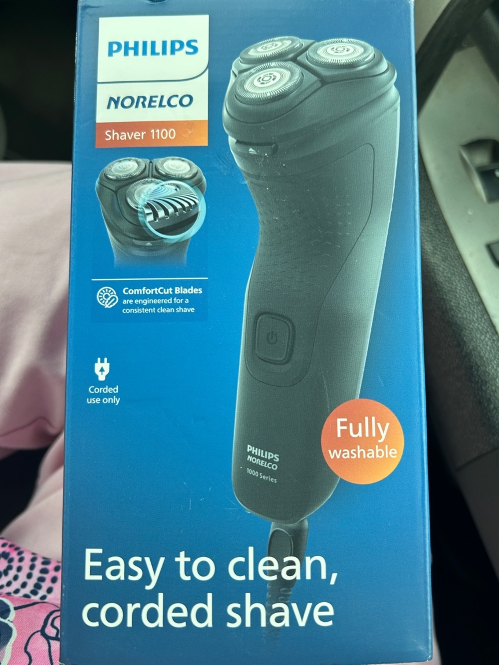 Philips Norelco Black Corded Shaver 1100